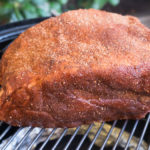 Rubbed Pork on the WSM